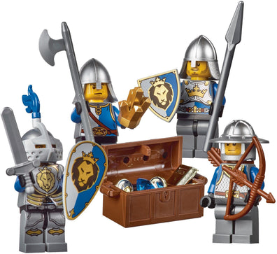 LEGO Minifigure-Castle Knights (Minifigure Accessory Set)-Castle / Lion Knights-850888-1-Creative Brick Builders